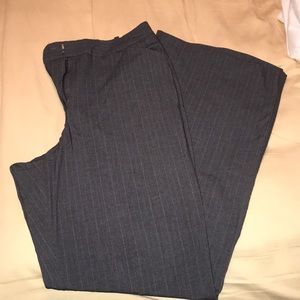 Pin stripe slacks